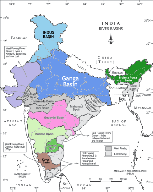 Narmada and Tapi